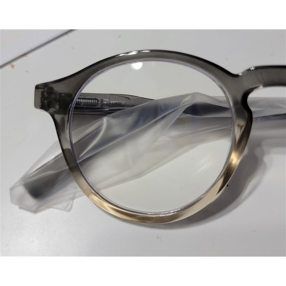 EyeKepper Sheer Gray 1.25 Round Frame Anti Blue Light Reading Glasses 113247